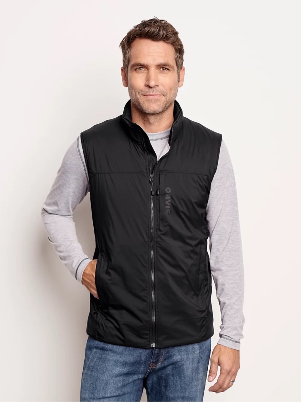 Orvis Men’s PRO Insulated Full Zip PrimaLoft Fishing Vest $179 MSRP
